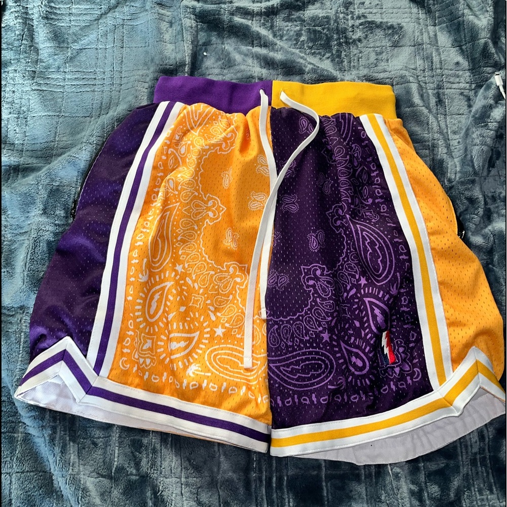 Collect & Select laker shorts